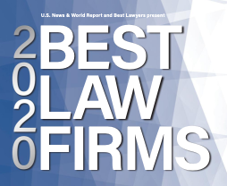 “Best Law Firms” 2020 for Commercial Litigation